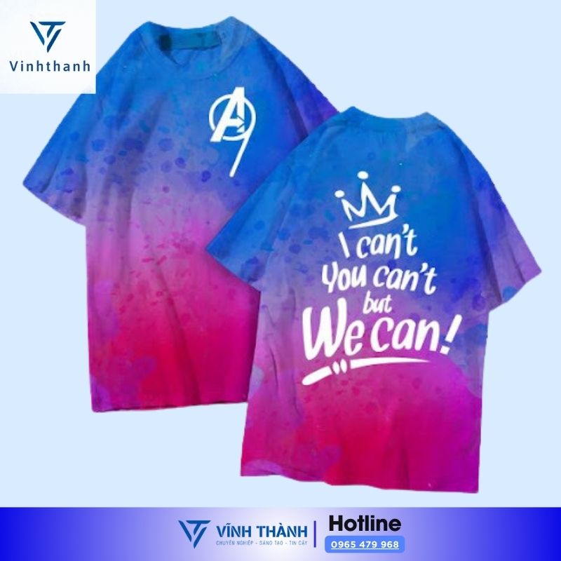 Đồng phục lớp Galaxy phản quang tie dye