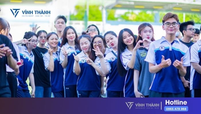 Đồng phục thể thao của trường đại học Ngân hàng